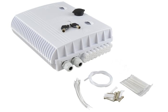 TRACOM Mufoprzełącznica FTTX MDU C16 2xPG port (dławik)