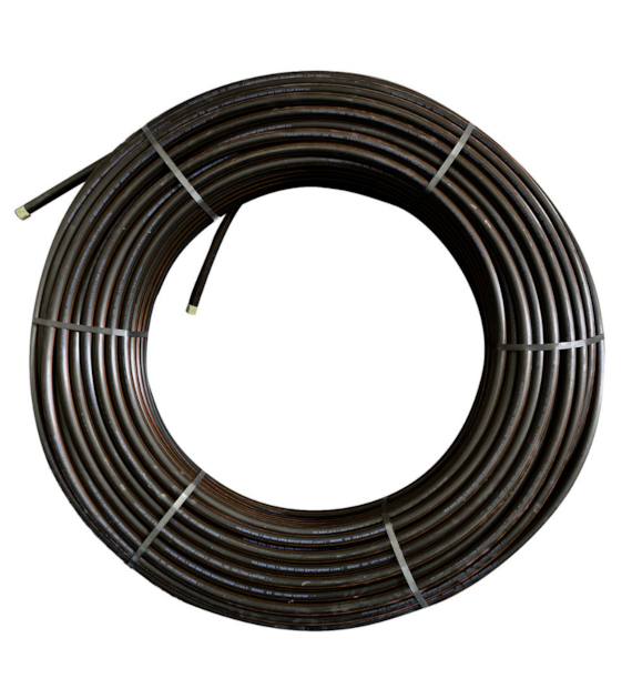 Rura HDPE fi 32mm z pomarańczowym paskiem krążek 250m