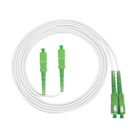 Cable de parche FIBERM SC/APC-SC/APC 5m Fibra Monomodo Dúplex G657A