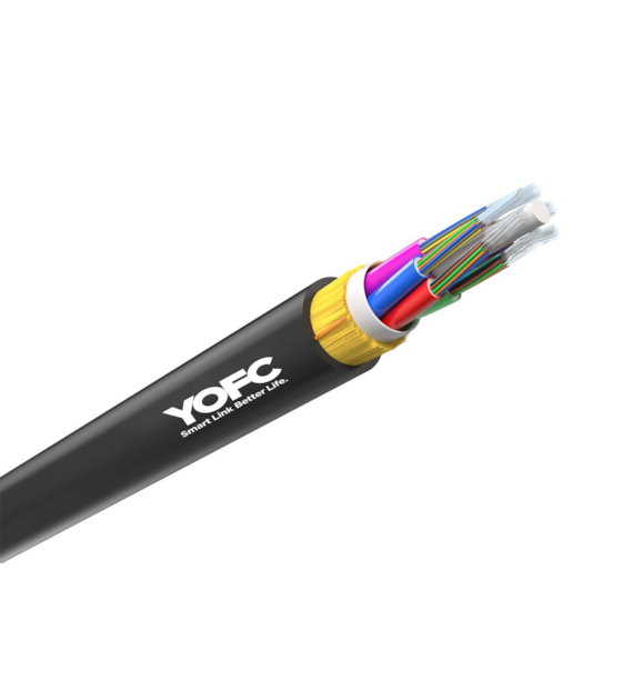 YOFC Kabel światłowodowy mikrokanalizacyjny Z-XOTKtmd 144J (12x12) 600N, średnica 7,9mm