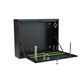 FIBERM Szafa RACK wisząca 19` 3U głębokość 180mm pionowa czarna, CCTV