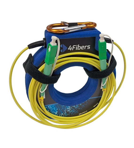 4Fibers Rozbiegówka OTDR Launch Cable SC/UPC-SC/UPC 150m single mode włókno G652D