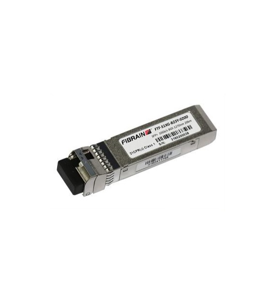 FIBRAIN Wkładka SFP+ WDM SM LC 20KM 20KM TX1270 DDM