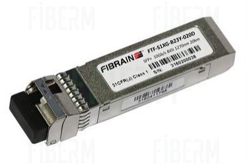 FIBRAIN SFP+ Module Insert WDM SM LC 20KM 20KM TX1270 DDM