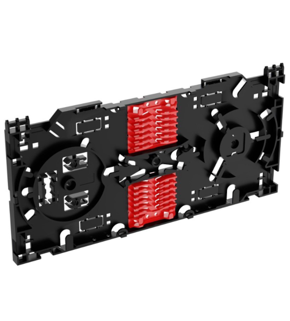 FIBRAIN Tacka / Kaseta z uchwytem dla 24 spawów światłowodowych SCM-A-24H