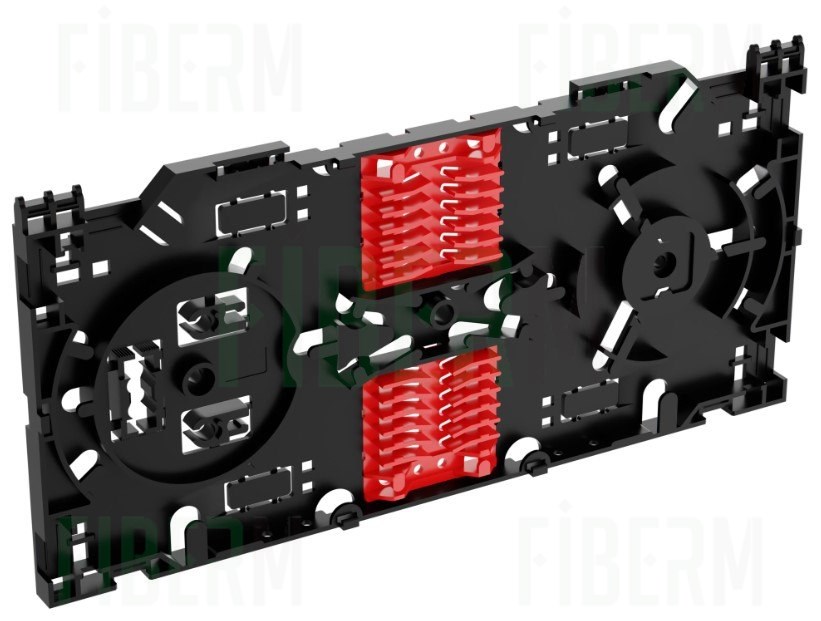 FIBRAIN Tacka / Kaseta z uchwytem dla 24 spawów światłowodowych SCM-A-24H