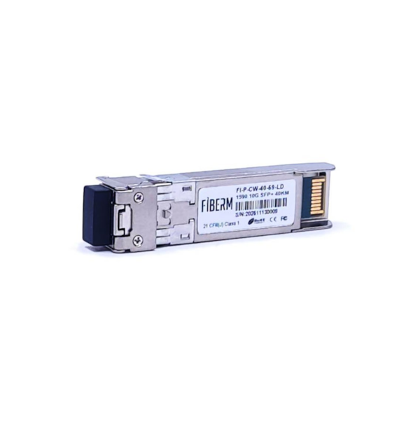 FIBERM Wkładka SFP+ CWDM SM LC 40KM TX1590 DDM FI-P-CW-40-59-LD
