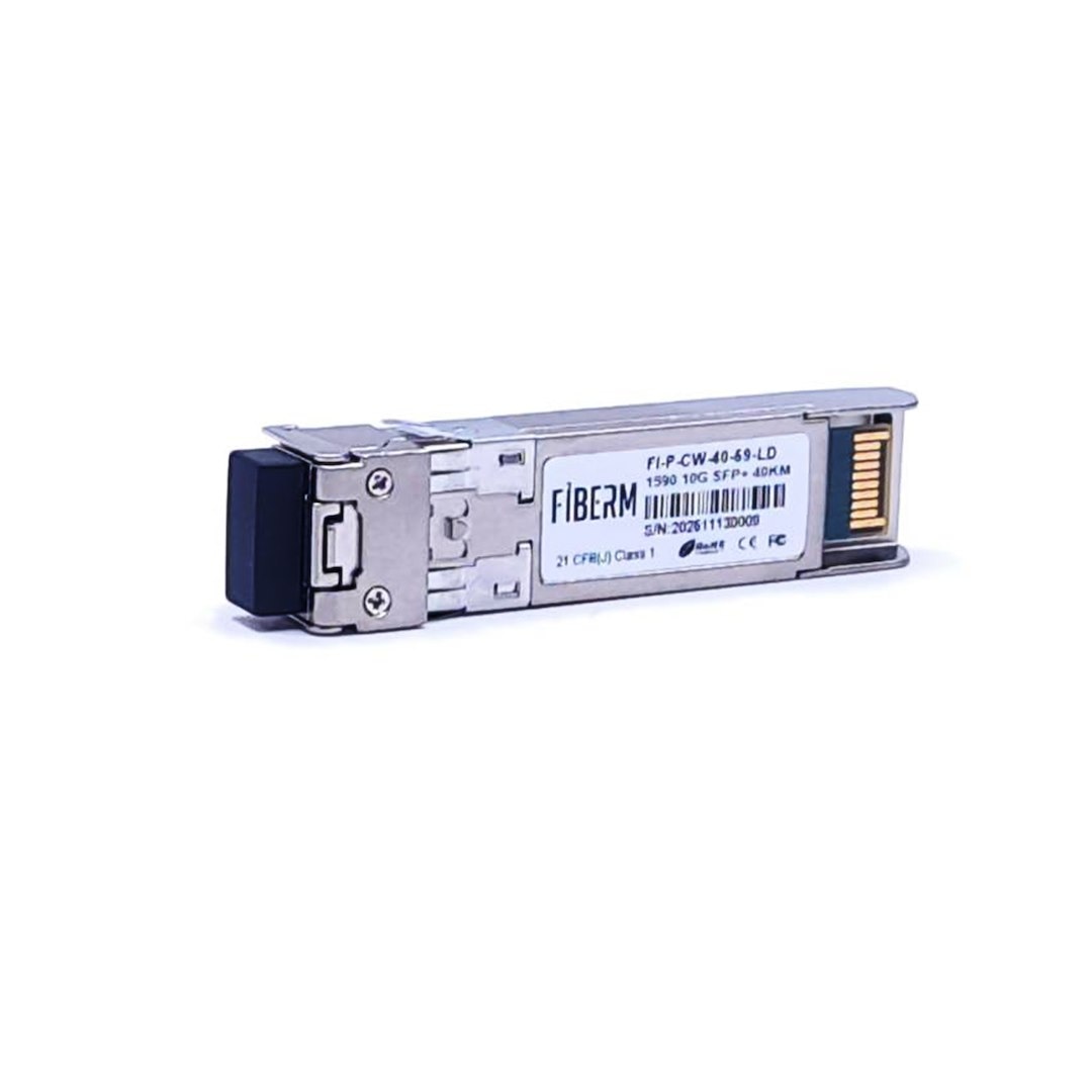 FIBERM Wkładka SFP+ CWDM SM LC 40KM TX1590 DDM FI-P-CW-40-59-LD