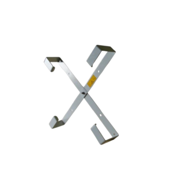 Stelaż zapasu kabla STZK-60-NA, naścienny, aluminium, szerokość 600
mm, kolor RAL7035