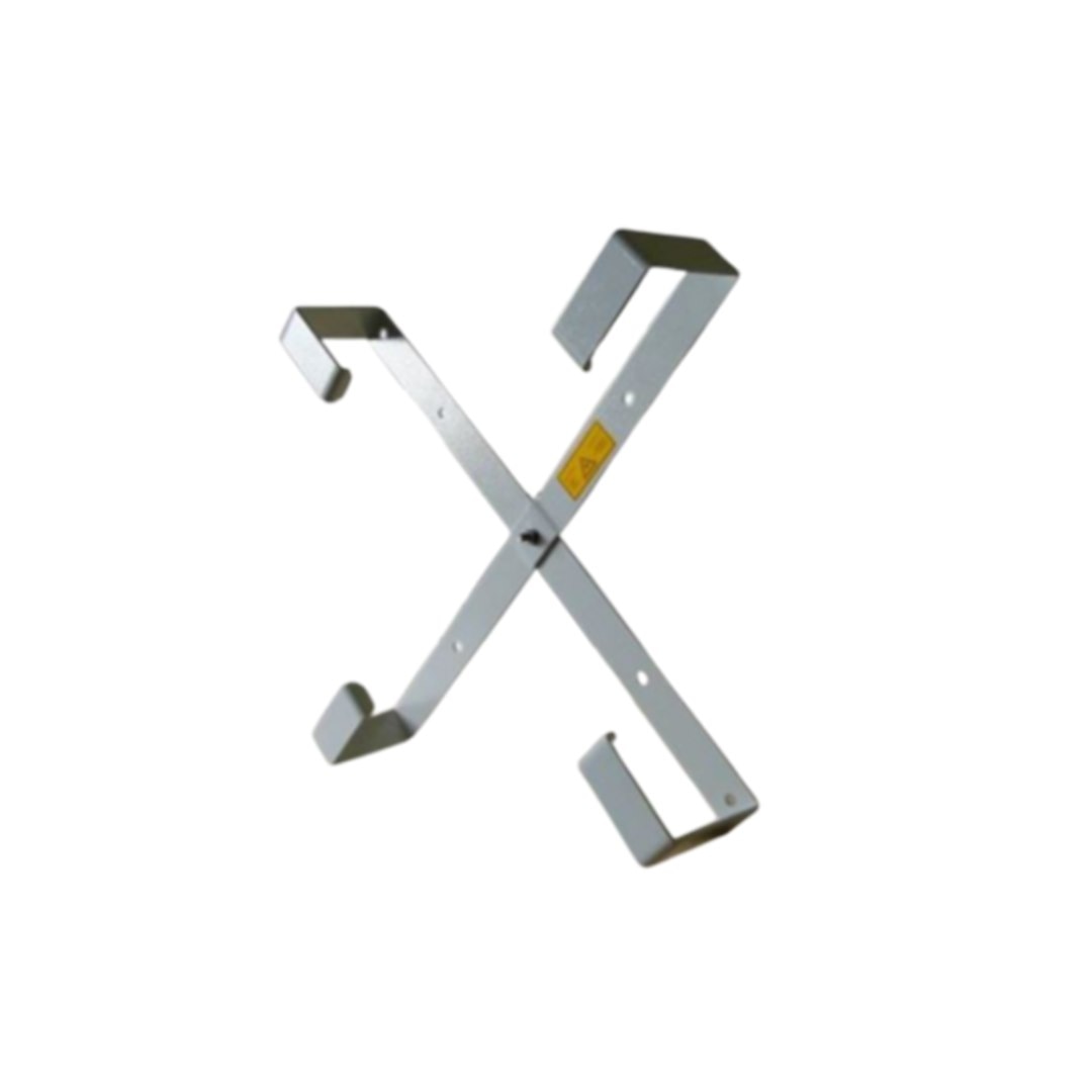 Stelaż zapasu kabla STZK-60-NA, naścienny, aluminium, szerokość 600
mm, kolor RAL7035