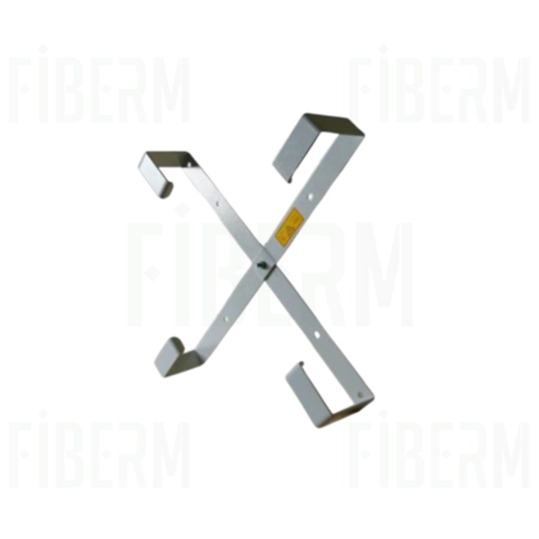 Stelaż zapasu kabla STZK-60-NA, naścienny, aluminium, szerokość 600
mm, kolor RAL7035