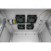 FIBERM Zestaw do wentylacji z termostatem (2 wentylatory)