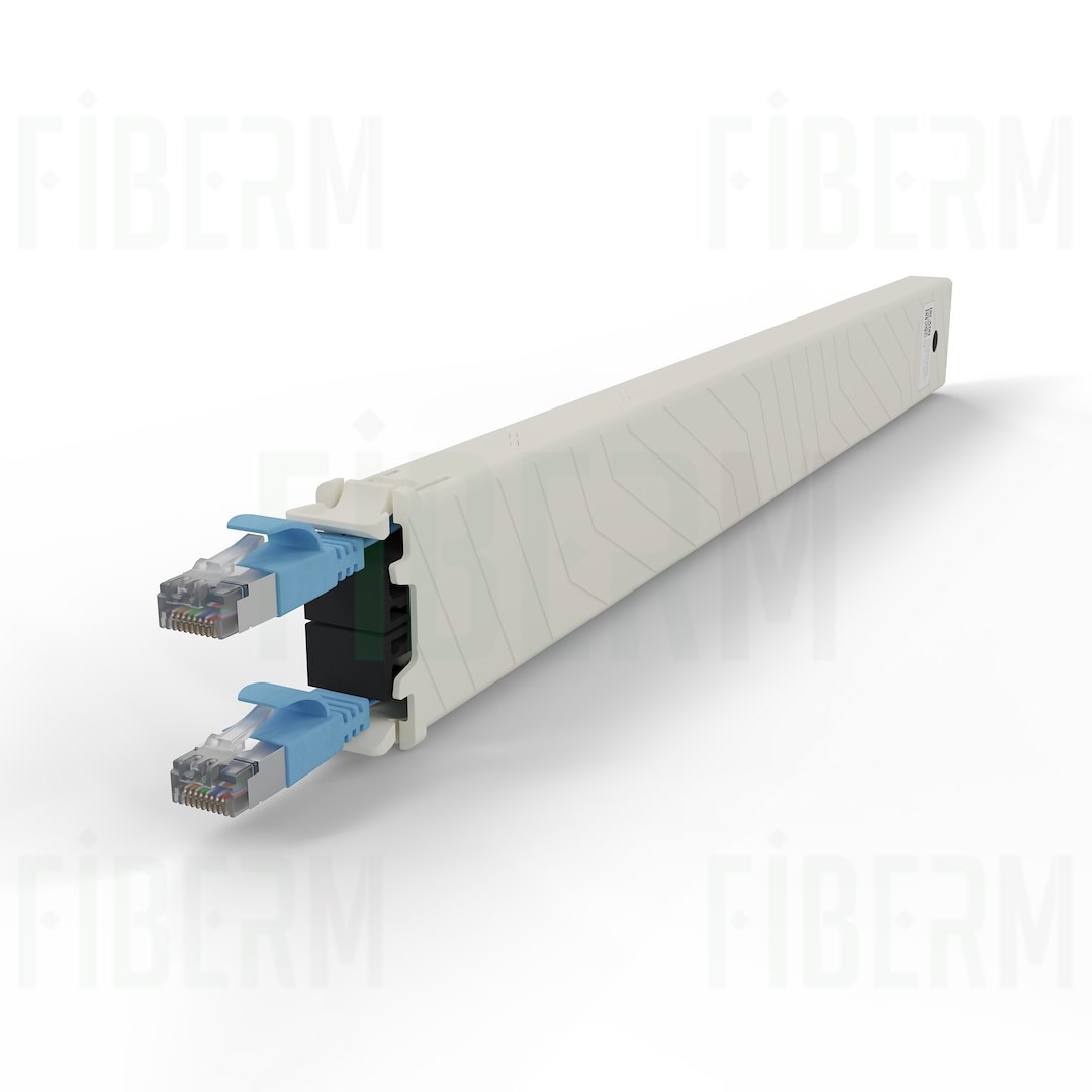 PATCHBOX® ONE kaseta Cat.6a (STP, Niebieski,1.8m / 30RU)