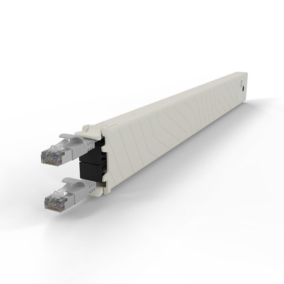 PATCHBOX® ONE kaseta Cat.6a (STP, Szary, 1.8m / 30RU)