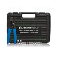Cable Shaving Plier Kit for Buffer Tubes, 1.1 - 2.3 mm Jonard Tools CSHP-1123K