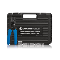 Cable Shaving Plier Kit for Buffer Tubes, 1.1 - 2.3 mm Jonard Tools CSHP-1123K