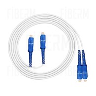FIBERM Patchcord SC/UPC-SC/UPC 1m Single Mode Duplex Fiber G657A 2