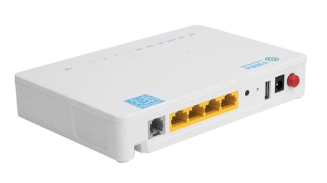 ZTE ZXHN F663N GPON ONT 1x GE, 3x FE, 1x POTS, 1x USB, WiFi
