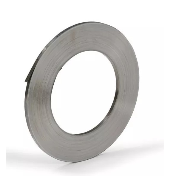 Taśma stalowa 19mm x 0,7mm 1 kilogram (pakowana w rolkach od 20 do 30kg) stal SS201, 270m