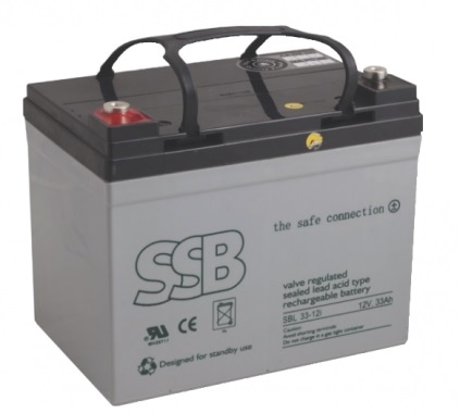 Akumulator SSB 33Ah 12V SBL 33-12i