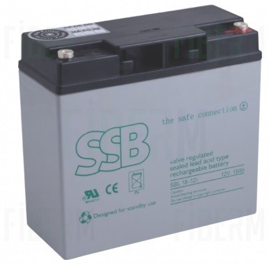 SSB 18Ah 12V Baterija SBL 18-12i