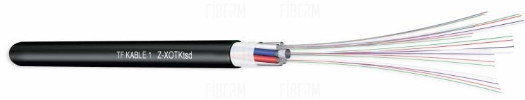 TELEFONIKA Fiber Optic Cable Z-XOTKtsd 72J (6x12)