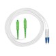 FIBERM Patchcord SC/APC-LC/UPC 1m Single Mode Duplex vlákno G657A