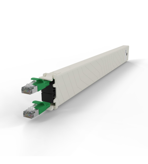 PATCHBOX® ONE kaseta Cat.6a (UTP, Fioletowy, 1.8m / 30RU)