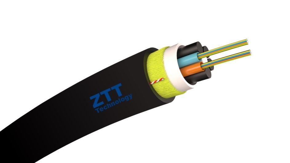 ZTT Kabel światłowodowy 36J ADSS 2,7kN, 2T12F, średnica 10,9mm