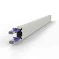 PATCHBOX® ONE kaseta Cat.6a (UTP, Niebieski, 2.5m / 46RU)