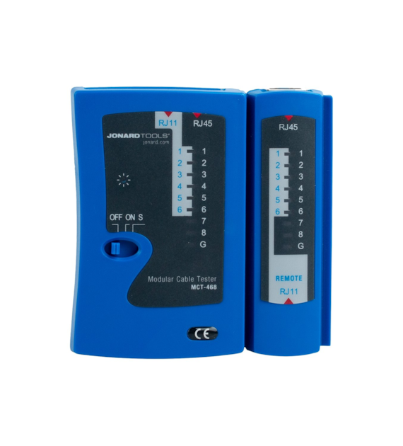Modułowy tester kabli RJ45/RJ12/RJ11 Jonard MCT-468