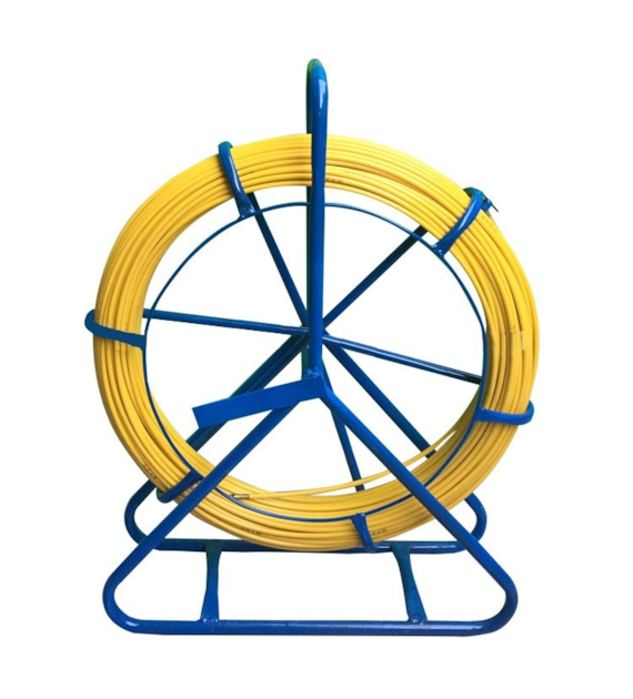 Pilot do wciągania kabli 3,8mm 100m na stojaku (włókno szklane, stalka)