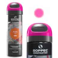SOPPEC FLUO TP Farba geodezyjna do znakowania w sprayu - trwałość 12 miesięcy - Różowy