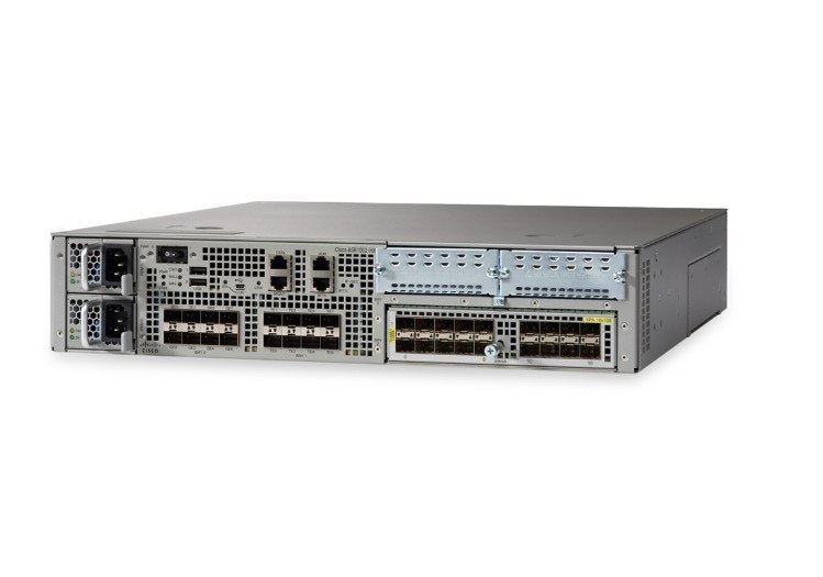 Router Cisco ASR 1002-hX 4x 10GE SFP+, 4x 1GE SFP. 16GB RAM