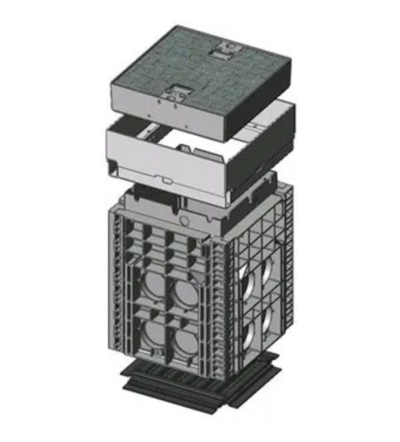 Studnia kablowa teletechniczna z poliwęglanu SK-1 EK 358