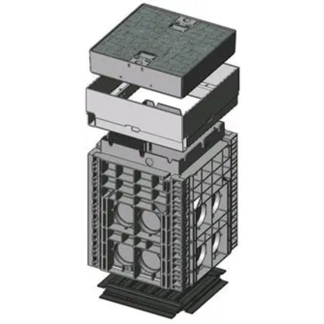 Studnia kablowa teletechniczna z poliwęglanu SK-1 EK 358