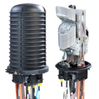 COMMSCOPE Osłona złącz światłowodowych FIST-GCO2-BD16-NN - 16 portów okrągłych, 1 owalny - brak tacek spawów oraz usczelnień w zestawie