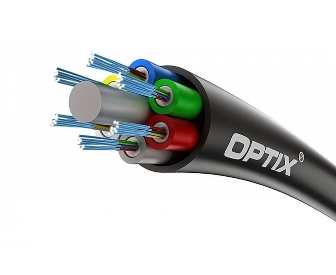 OPTIX Mikro kabel światłowodowy Z-XOTKtmd 72J (6x12), średnica 5,6mm