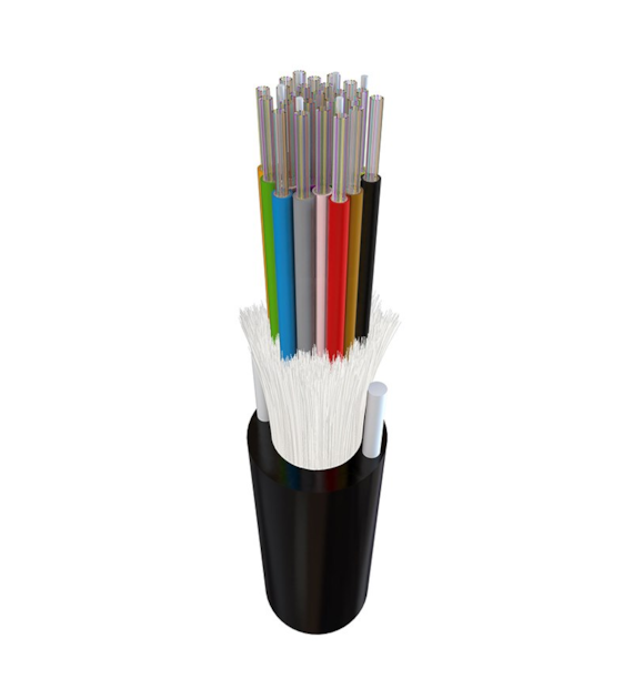 TKF Kabel światłowodowy uniwersalny U-STC-72 włókien B2ca, 6x12