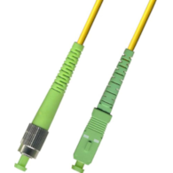 FIBERM Patchcord SC/APC-FC/APC 1m Single Mode Simplex włókno G652D 3,0mm PVC