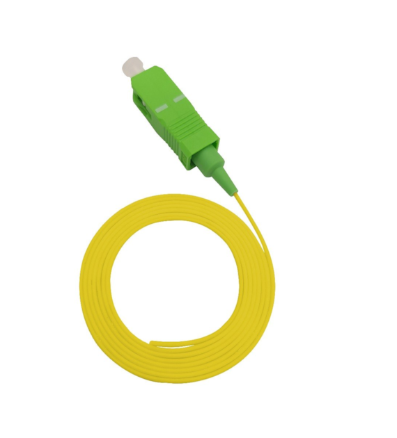 FIBERM Pigtail SC/APC 3m Single Mode G652D Semi Strip Tight Buffer