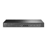 TP-Link TL-ER8411 Gigabitowy router VPN Omada z portami 10G, 8x GE, 1x SFP, 2x SFP+, multi-WAN