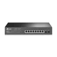 TP-LINK SG2210MPPrzełącznik Omada Smart, 8 gigabitowych portów PoE+, 2 gigabitowe sloty SFP