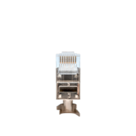 JONARD TOOLS wtyk RJ45 CAT6 z zaciskiem ekranu przelotowy Pass-Through - paczka 100 sztuk