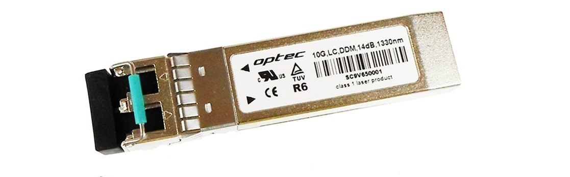 OPTEC Wkładka SFP+ WDM SM LC 60KM TX1330 DDM