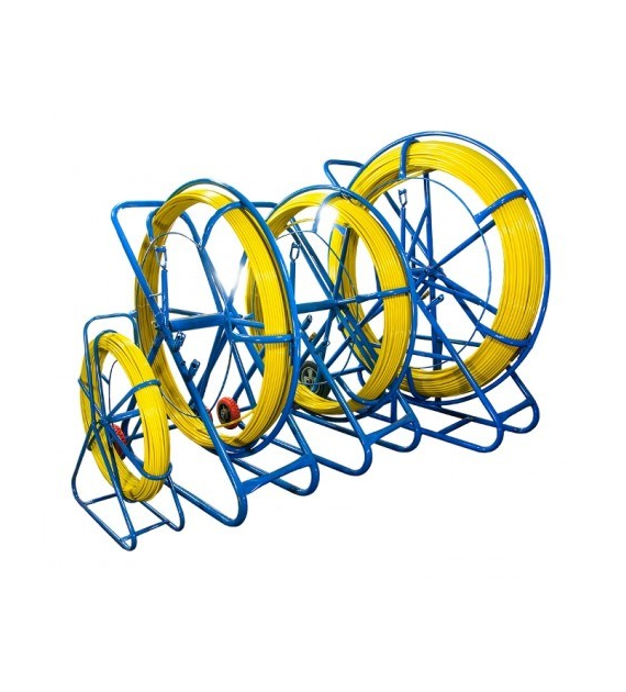 Pilot do wciągania kabli 4,5mm 100m na stojaku (włókno szklane, stalka)