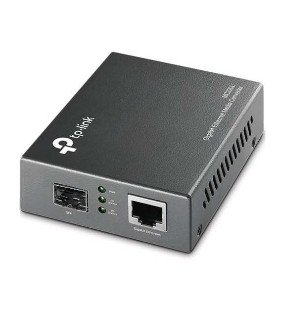 TP-LINK MC220L media konwerter 1x SFP 1xRJ45 1000M z auto-negocjacją