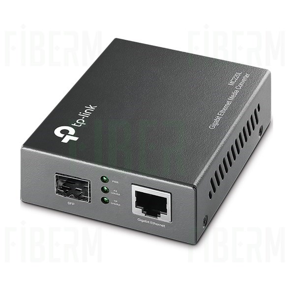 TP-LINK MC220L Μετατροπέας Μέσων 1x SFP 1xRJ45 1000M με αυτόματη διαπραγμάτευση
