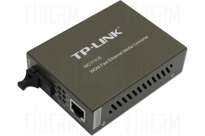 TP-LINK MC111CS Media Konvertor WDM TX 1550 1xSC/UPC 1xRJ45 10/100
