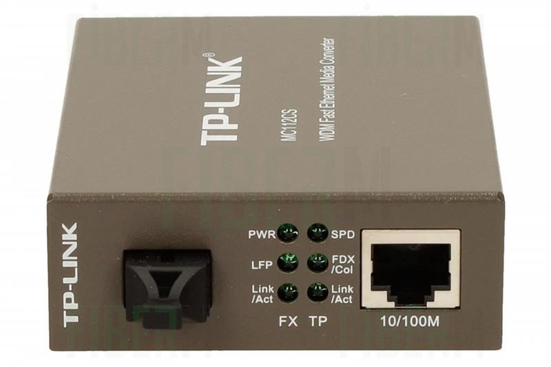 TP-LINK MC112CS Medienkonverter WDM TX 1310 1xSC/UPC 1xRJ45 10/100